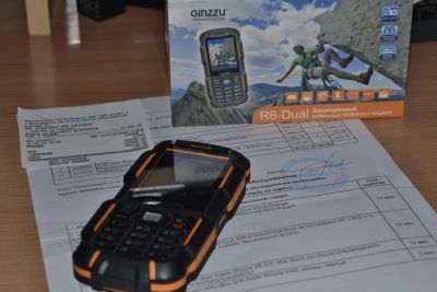 Лот: 4537672. Фото: 1. Телефон Ginzzu R6. Кнопочные мобильные телефоны