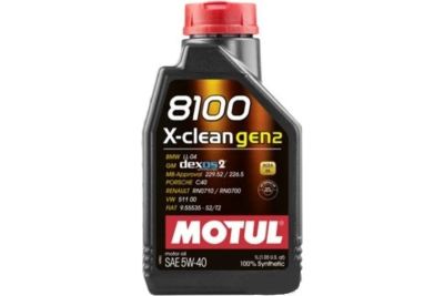 Лот: 20067584. Фото: 1. MOTUL 8100 X-Clean GEN2 5w40 SN... Масла, жидкости