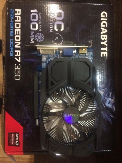 Лот: 11393933. Фото: 1. radeon R7 350 2GB. Видеокарты