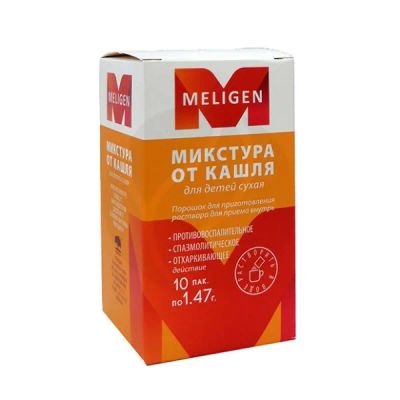 Лот: 25669042. Фото: 1. Микстура сухая от кашля д детей... Лекарства