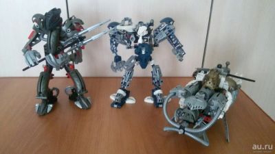 Лот: 13746461. Фото: 1. Lego Bionicle (Makuta 8593, Takanuva... Конструкторы