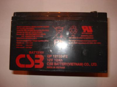 Лот: 10914301. Фото: 1. Аккумулятор CSB GP12120 12V 12Ah... ИБП, аккумуляторы для ИБП