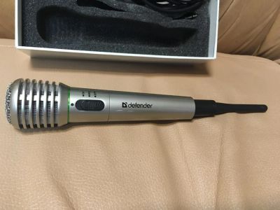 Лот: 10913814. Фото: 1. Микрофон Defender Mic 140. Комплект... Наушники, гарнитуры