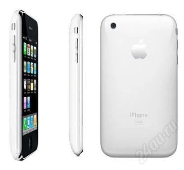 Лот: 2119502. Фото: 1. Iphone 3g 16gb white. Смартфоны