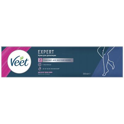Лот: 23719909. Фото: 1. Veet Эксперт Крем для депиляции... Лекарства