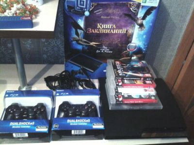 Лот: 8709457. Фото: 1. Playstation 3 slim 320Gb. Игровые приставки, консоли