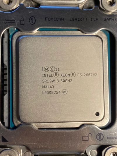 Лот: 17057159. Фото: 1. Процессор Intel Xeon E5-2667V2... Процессоры