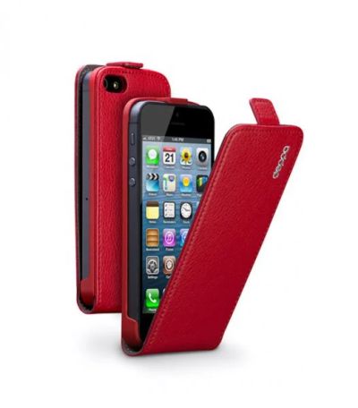 Лот: 4468387. Фото: 1. Чехол Книжка iPhone 5/5S (Кожа... Чехлы, бамперы