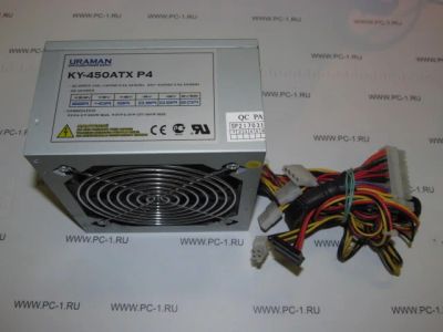 Лот: 10085757. Фото: 1. Блок питания 450W Uraman ( KY-450ATX... Корпуса, блоки питания