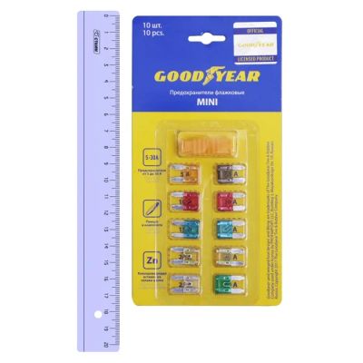 Лот: 25615064. Фото: 1. Флажковые предохранители Goodyear... Шины