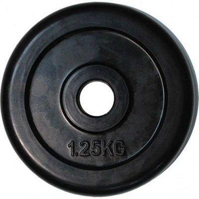 Лот: 22371705. Фото: 1. Диск обрезиненный черный Classic... Штанги, блины