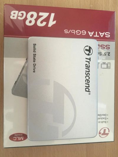 Лот: 10100359. Фото: 1. SSD Transcend 128 Gb Новый !. SSD-накопители