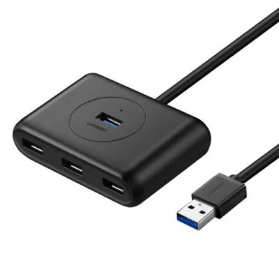 Лот: 21574390. Фото: 1. USB-хаб UGREEN USB 3.0 Hub, 1м... USB хабы