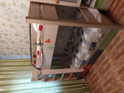 Лот: 14026483. Фото: 1. Кровать двухэтажная. Детские кровати и кроватки