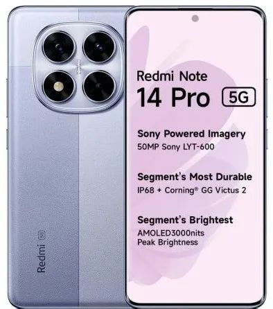 Лот: 21144157. Фото: 1. Xiaomi Redmi Note 14 Pro 5G 12... Смартфоны