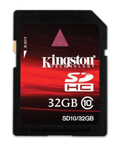 Лот: 4553654. Фото: 1. Карта памяти SDHC 32Gb Kingston... Карты памяти