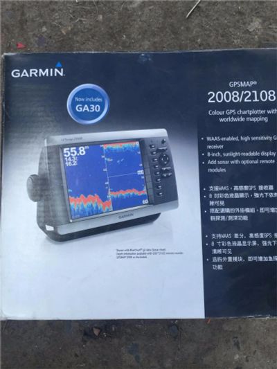 Лот: 7746790. Фото: 1. Картплоттер Garmin 2108 (8 дюймов... Эхолоты