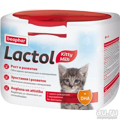 Лот: 13796046. Фото: 1. Beaphar "Lactol Kitty Milk" молочная... Корма