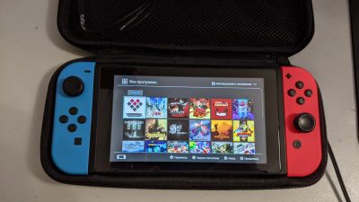 Лот: 18048864. Фото: 1. Nintendo Switch + чип SX OS... Игровые приставки, консоли