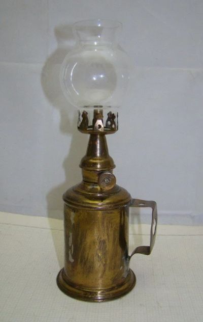 Лот: 15666916. Фото: 1. Лампа керосиновая старинная (Y127... Другое (антиквариат)