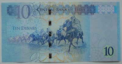 Лот: 9596764. Фото: 1. R Ливия 10 динар 2015, UNC. Африка