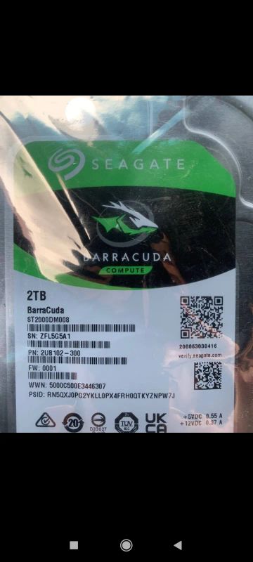 Лот: 20968830. Фото: 1. Жёсткий диск Seagate Barracuda... Жёсткие диски (HDD)