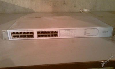 Лот: 977013. Фото: 1. Комутатор 3Com SuperStack3 24... Маршрутизаторы (роутеры)