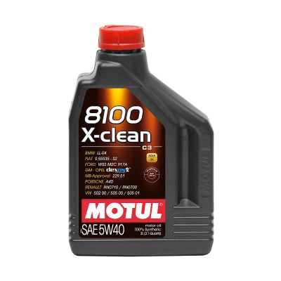 Лот: 12496749. Фото: 1. Motul 8100 X-clean 5W40 2 л. Масла, жидкости