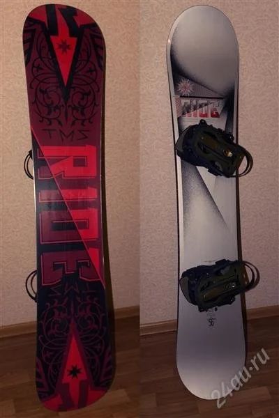 Лот: 1600740. Фото: 1. Сноуборд в комплекте Ride, Drake... Комплект в сборе