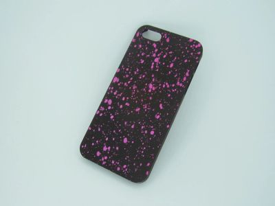 Лот: 4139459. Фото: 1. Чехол для iPhone 4 матовый в крапинку... Чехлы, бамперы