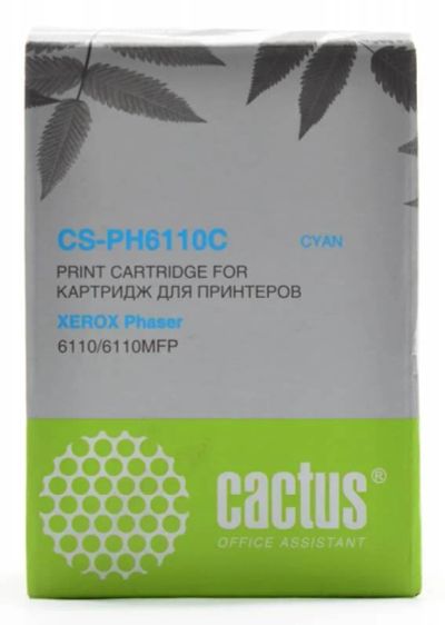 Лот: 5180999. Фото: 1. Картридж лазерный Cactus CS-PH6110C... Картриджи, расходные материалы