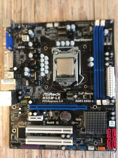 Лот: 19954467. Фото: 1. Комплект: материнская плата ASRock... Комплекты запчастей