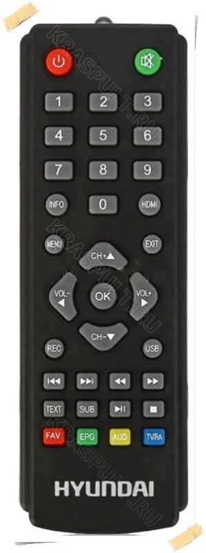 Лот: 15909011. Фото: 1. Пульт HYUNDAI H-DVB300. Пульты ДУ