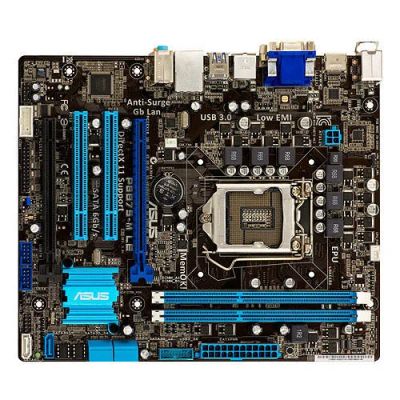 Лот: 10742141. Фото: 1. i5 3470+Asus b75m le. Материнские платы