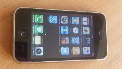 Лот: 2140746. Фото: 1. Iphone 3g 8Gb черный РСТ. Животворящий... Смартфоны