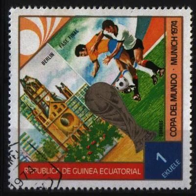 Лот: 7579567. Фото: 1. Экв Гвинея 1974г спорт. Марки