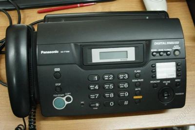 Лот: 2308573. Фото: 1. Почти новый факс Panasonic KX-FT938RU... Факсы, автоответчики
