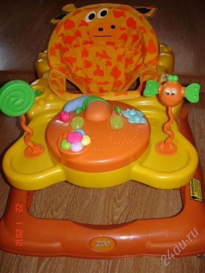 Лот: 1500252. Фото: 1. ходунки happy baby walker zoo... Ходунки, прыгунки, качели