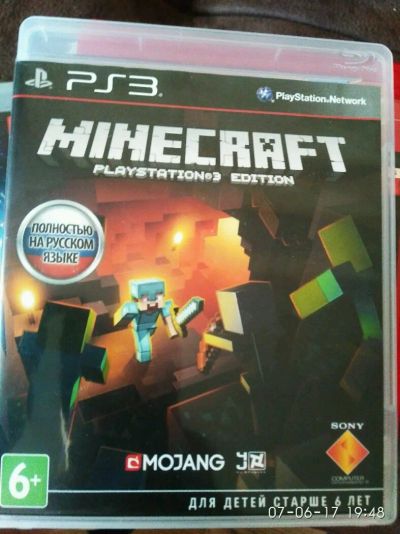 Лот: 9806462. Фото: 1. Ps3 minecraft. Игры для консолей