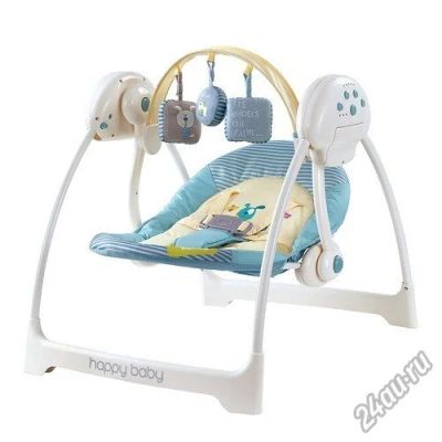 Лот: 5374985. Фото: 1. Качели, шезлонг Happy Baby Fun... Ходунки, прыгунки, качели