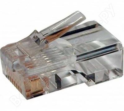 Лот: 14794985. Фото: 1. Разъем RJ-458P8С под витую пару... Шнуры, кабели, разъёмы