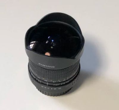 Лот: 16413670. Фото: 1. Объектив Samyang Fisheye 8mm 1... Объективы