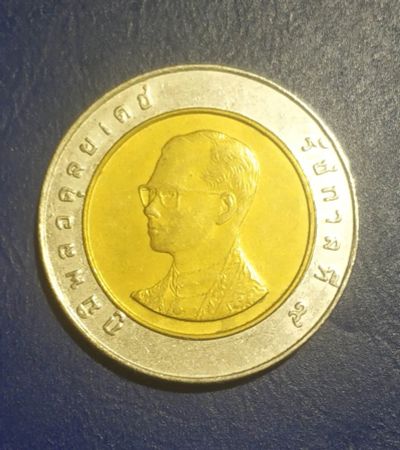 Лот: 25265679. Фото: 1. Таиланд 10 бат 1994 г. Азия