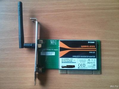 Лот: 10193474. Фото: 1. D-Link DWA-525 WiFi PCI карта. Платы расширения, контроллеры, доп. порты