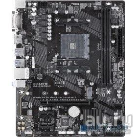 Лот: 17846745. Фото: 1. Gigabyte GA-A320M-H GA-A320M-H. Материнские платы