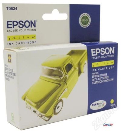 Лот: 720895. Фото: 1. картридж epson t0634 оригинал. Картриджи, расходные материалы
