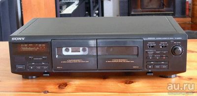 Лот: 14389560. Фото: 1. Sony TC-WR661 dual well cassette... Кассетные деки, магнитофоны