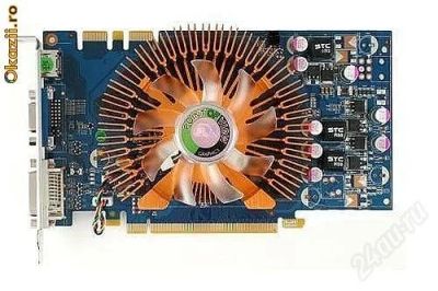 Лот: 1848907. Фото: 1. Point of View GeForce 9800GT 512Mb... Видеокарты