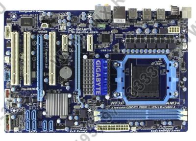 Лот: 4964014. Фото: 1. ga-870a-usb3l + athlon ll x2 260... Материнские платы