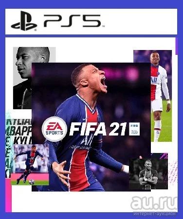 Лот: 16956335. Фото: 1. FIFA 21. Игра для PS5. Русс озвучка... Игры для консолей